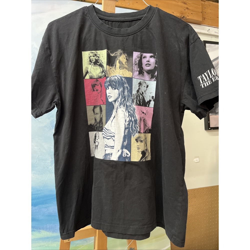 Official Taylor Swift The Eras Tour Dates 2023 2024 Shirt Large Concert Merch